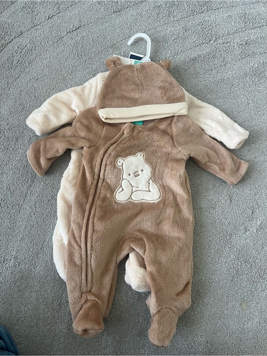 Other - Plush Teddy Bear Hooded One-Piece (2) - Brown